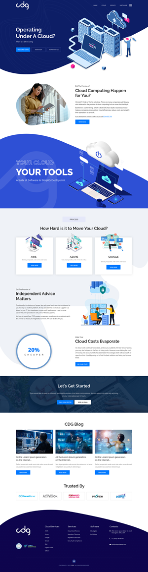 Web Design by sai.designer87 for Ergo Digital Limited | Design #29492903
