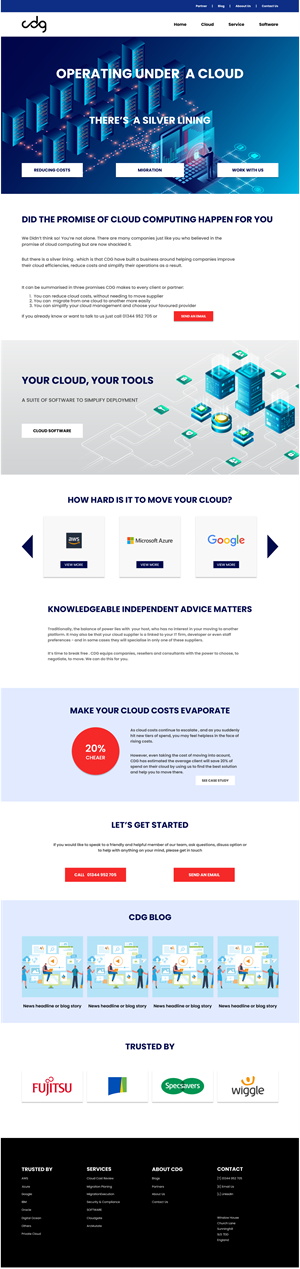 Web Design by Sujit lohar for Ergo Digital Limited | Design #29473536