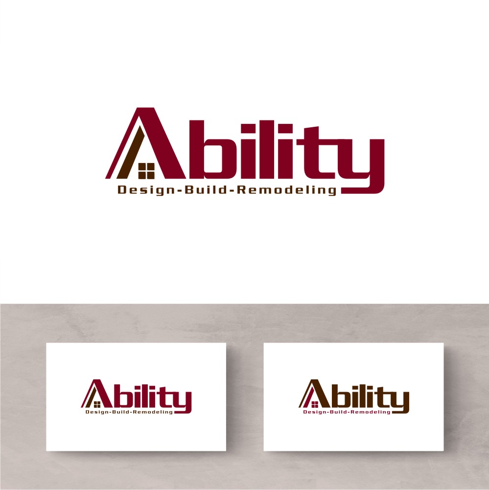 Logo Design by south door for ABILITY REMODELING | Design #29493054