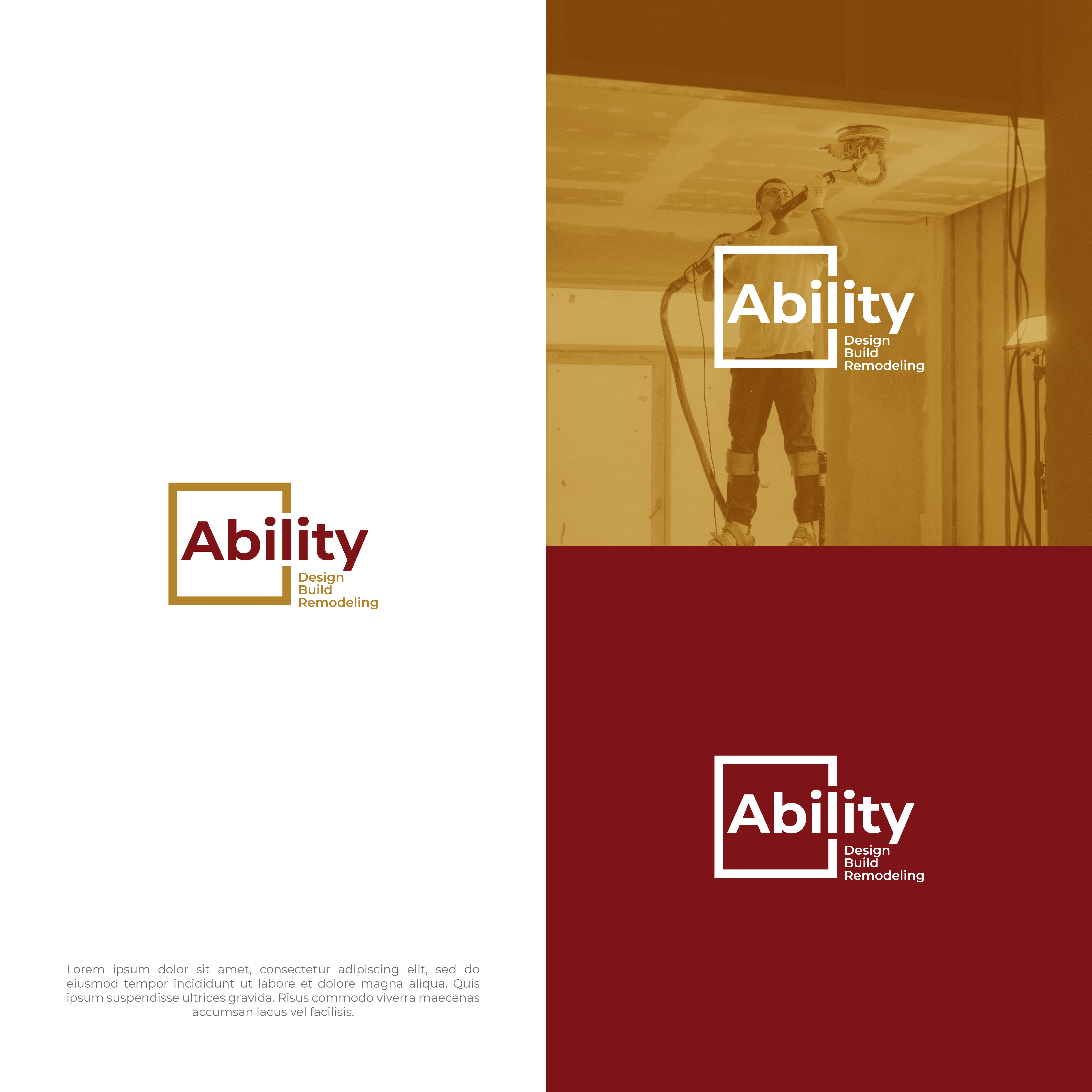 Design de Logo par vramar.roy pour ABILITY REMODELING | Design #29463114
