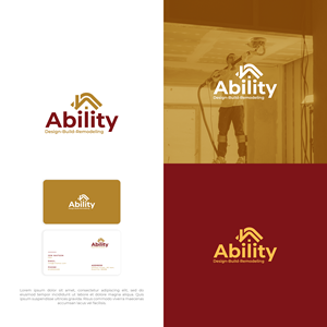 Logo Design by vramar.roy for ABILITY REMODELING | Design: #29463131
