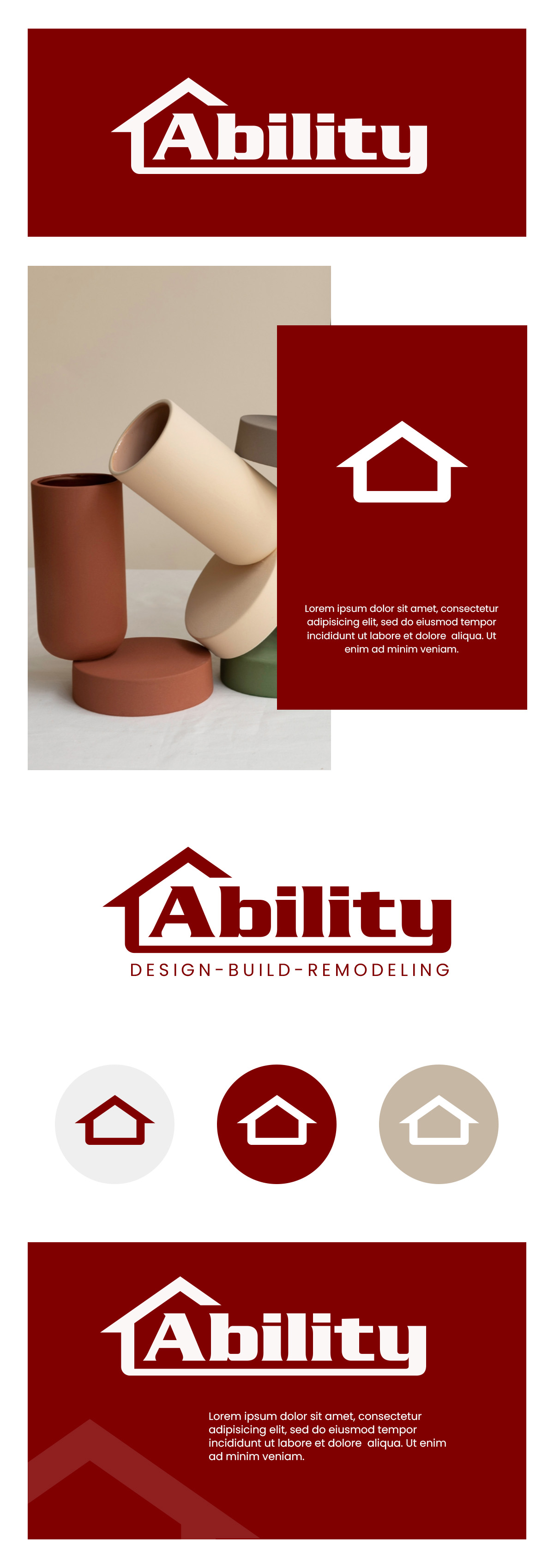 Diseño de Logo por FAIBRA para ABILITY REMODELING | Diseño: #29459571