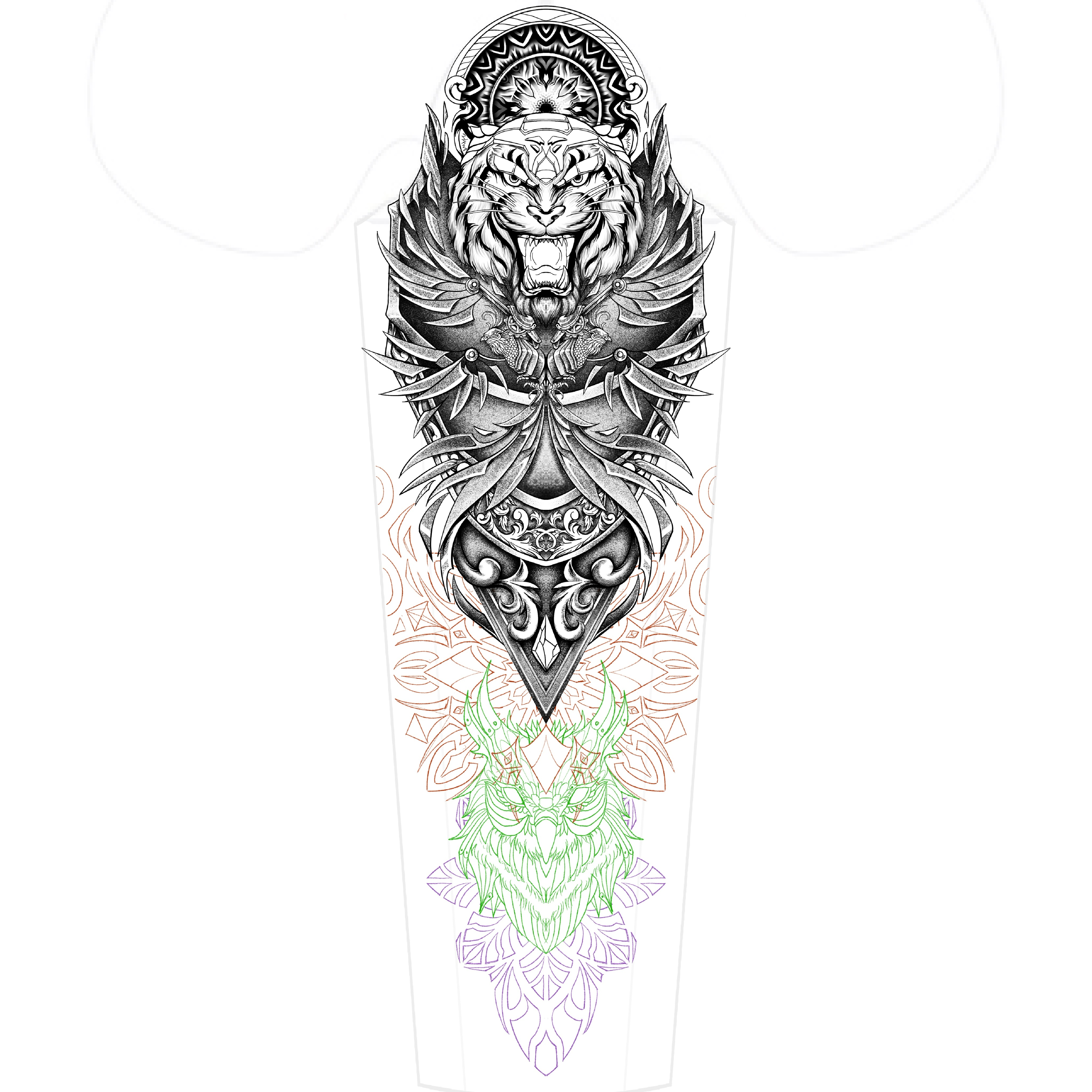 Diseño de Tatuaje por bangkat para este proyecto | Diseño #29486751