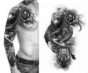 Diseño de Tatuaje por Jamal 12 para este proyecto | Diseño: #29470221