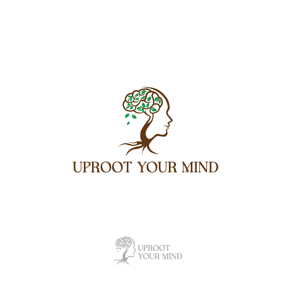 Logo Design by sansan for Uproot Your Mind Inc | Design #29455536