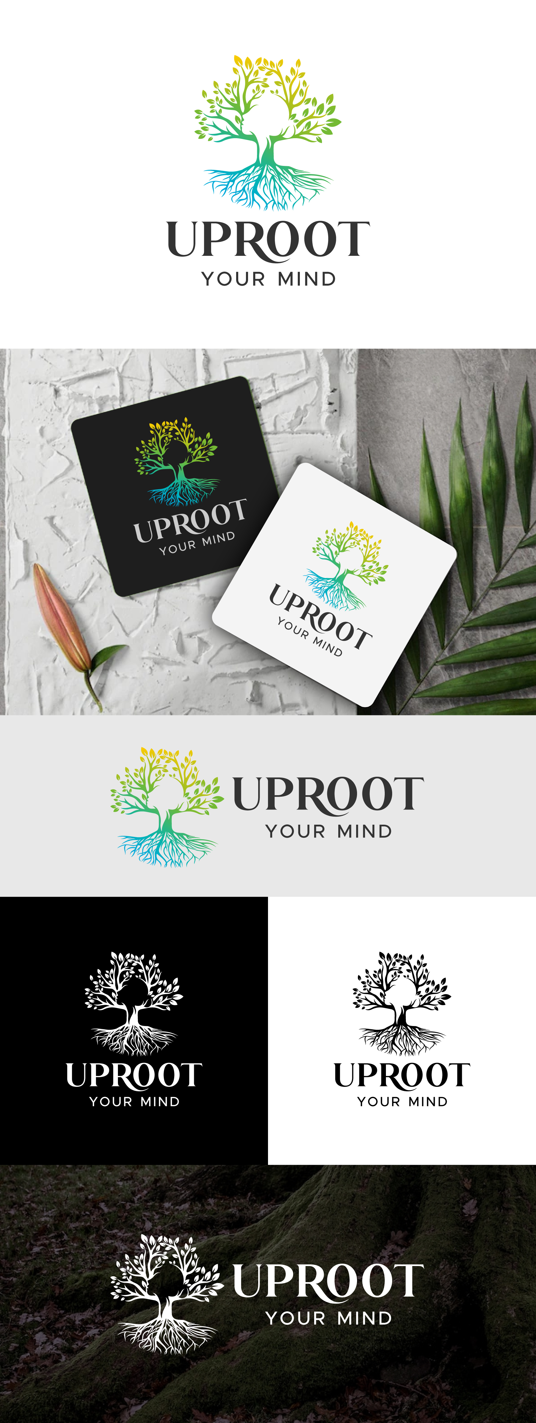 Logo Design by debdesign for Uproot Your Mind Inc | Design #29489587
