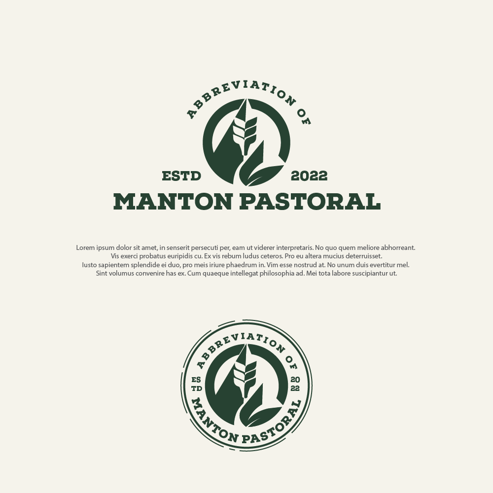 Logo Design by farady for Manton  Pastoral | Design #29513982