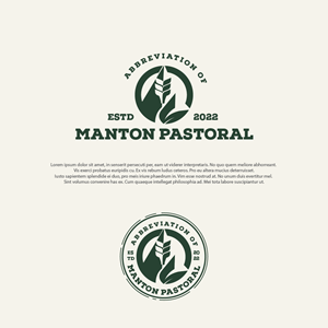 Logo Design by farady for Manton  Pastoral | Design: #29513982