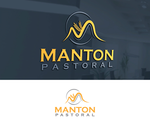 Manton Pastoral  (or any variation or abbreviation of Manton Pastoral:  Manton, M, MP etc) | Diseño de Logo por b.sahiti!