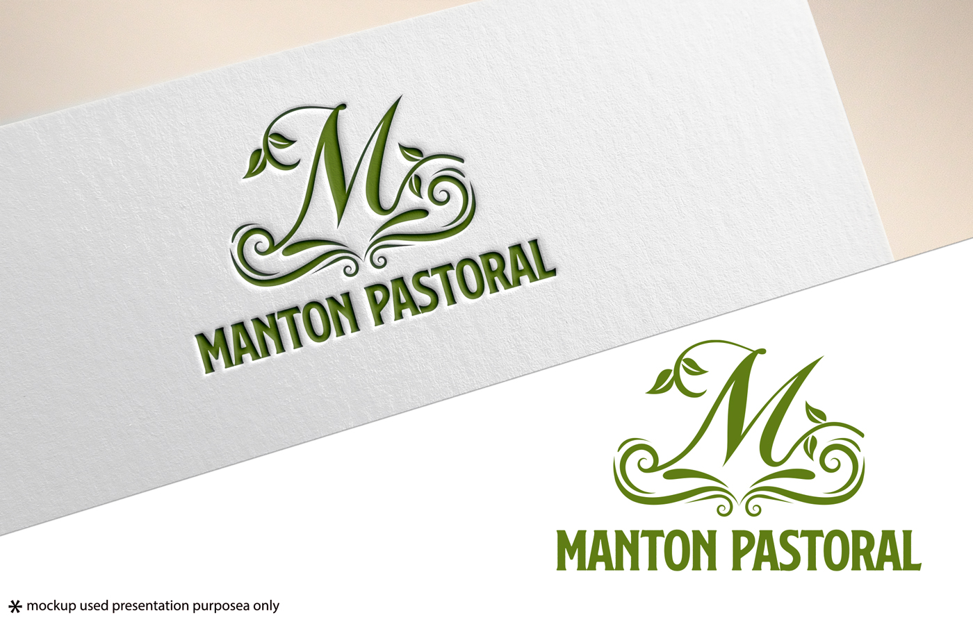Logo Design by Rubia@ for Manton  Pastoral | Design #29454744