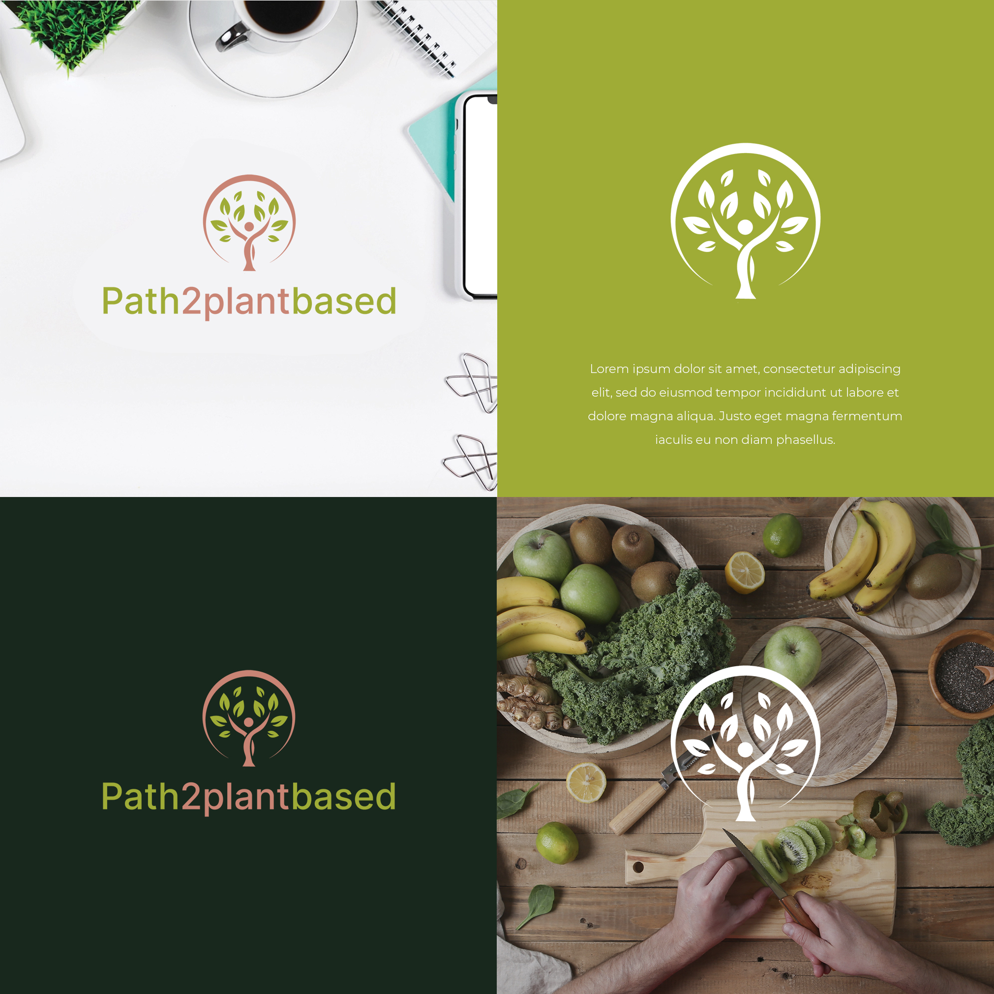 Logo Design by ibart for Path2plantbased | Design #29514297