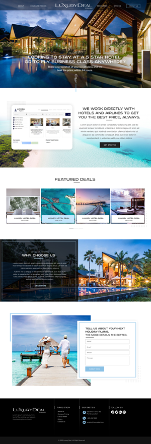 Diseño Web por Blue Sparrow para este proyecto | Diseño: #29455562