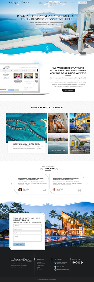 Diseño Web por Blue Sparrow para este proyecto | Diseño: #29457401