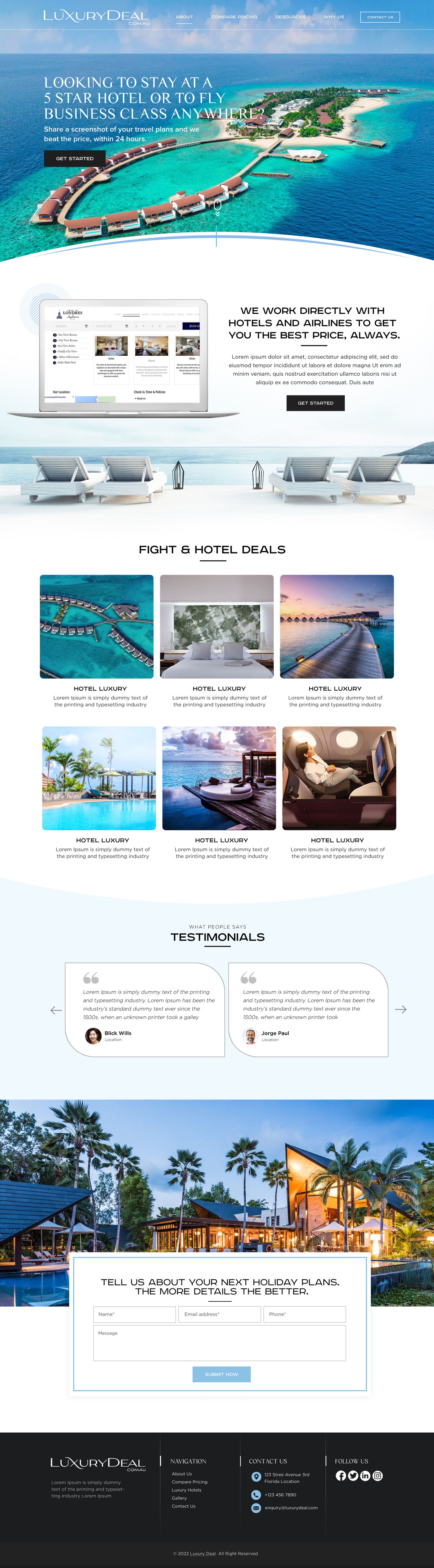 Web Design by Blue Sparrow for this project | Design #29461173