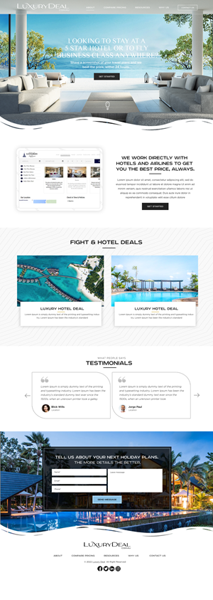 Web Design by Blue Sparrow for this project | Design: #29461345