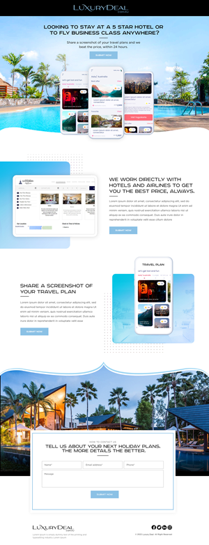 Diseño Web por Blue Sparrow para este proyecto | Diseño: #29571317