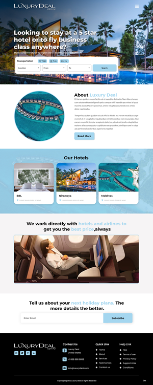 Web Design by pb for this project | Design #29461171