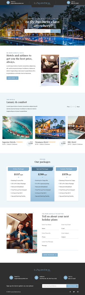 Web Design by sai.designer87 for this project | Design: #29455001
