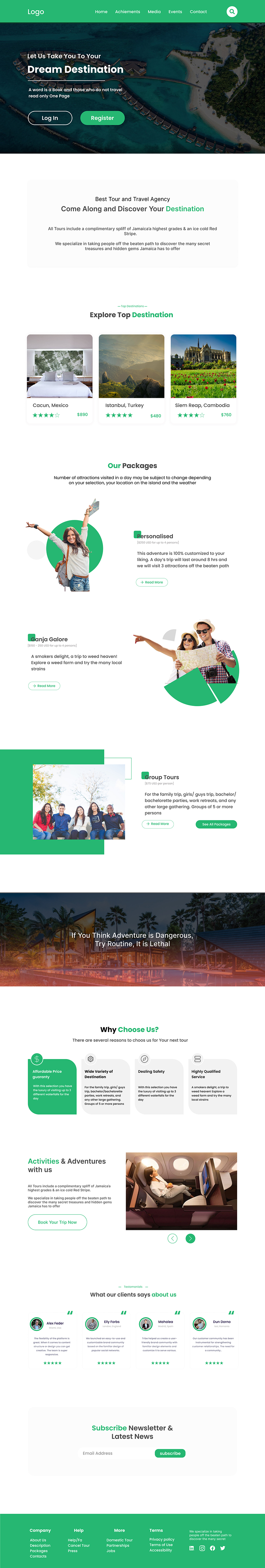 Web Design by Samahir Sharif for this project | Design #29456877