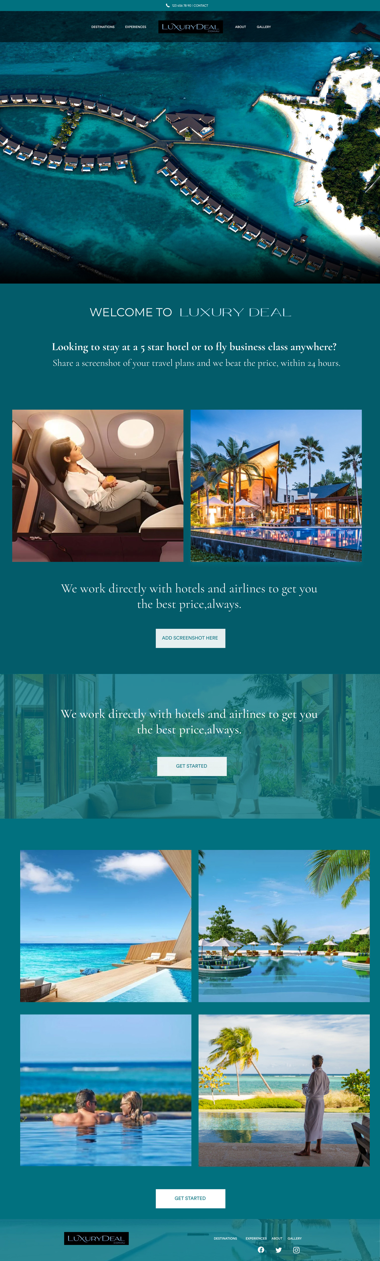 Web Design by Sehriban for this project | Design #29500046