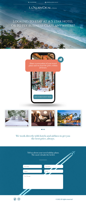 Web Design by paulmina for this project | Design #29576869