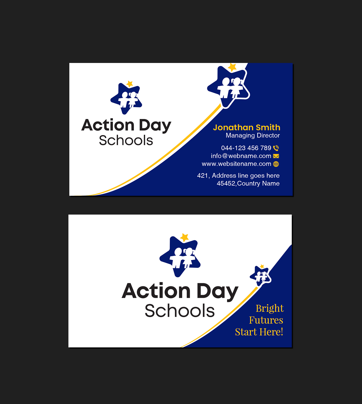 Stationery Design by Creations Box 2015 for this project | Design #29461692