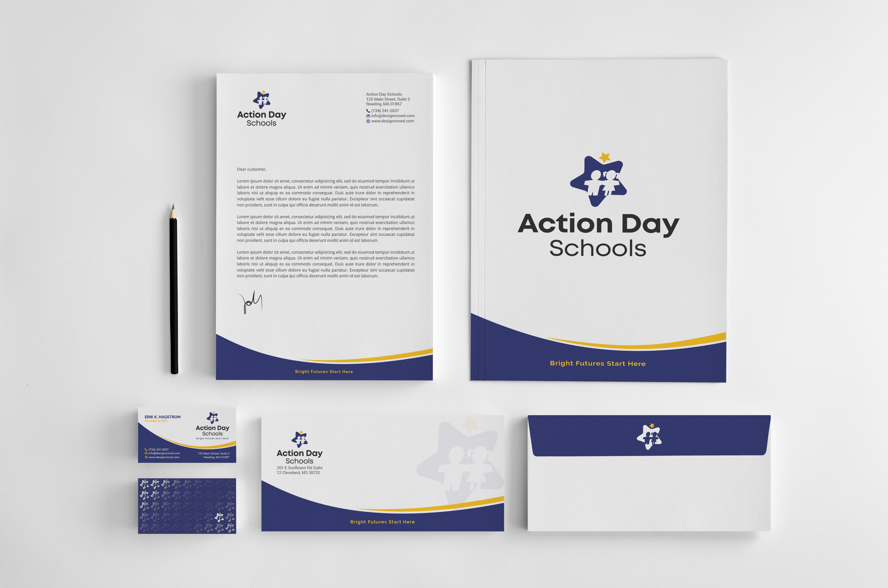 Stationery Design by R.design for this project | Design #29492262