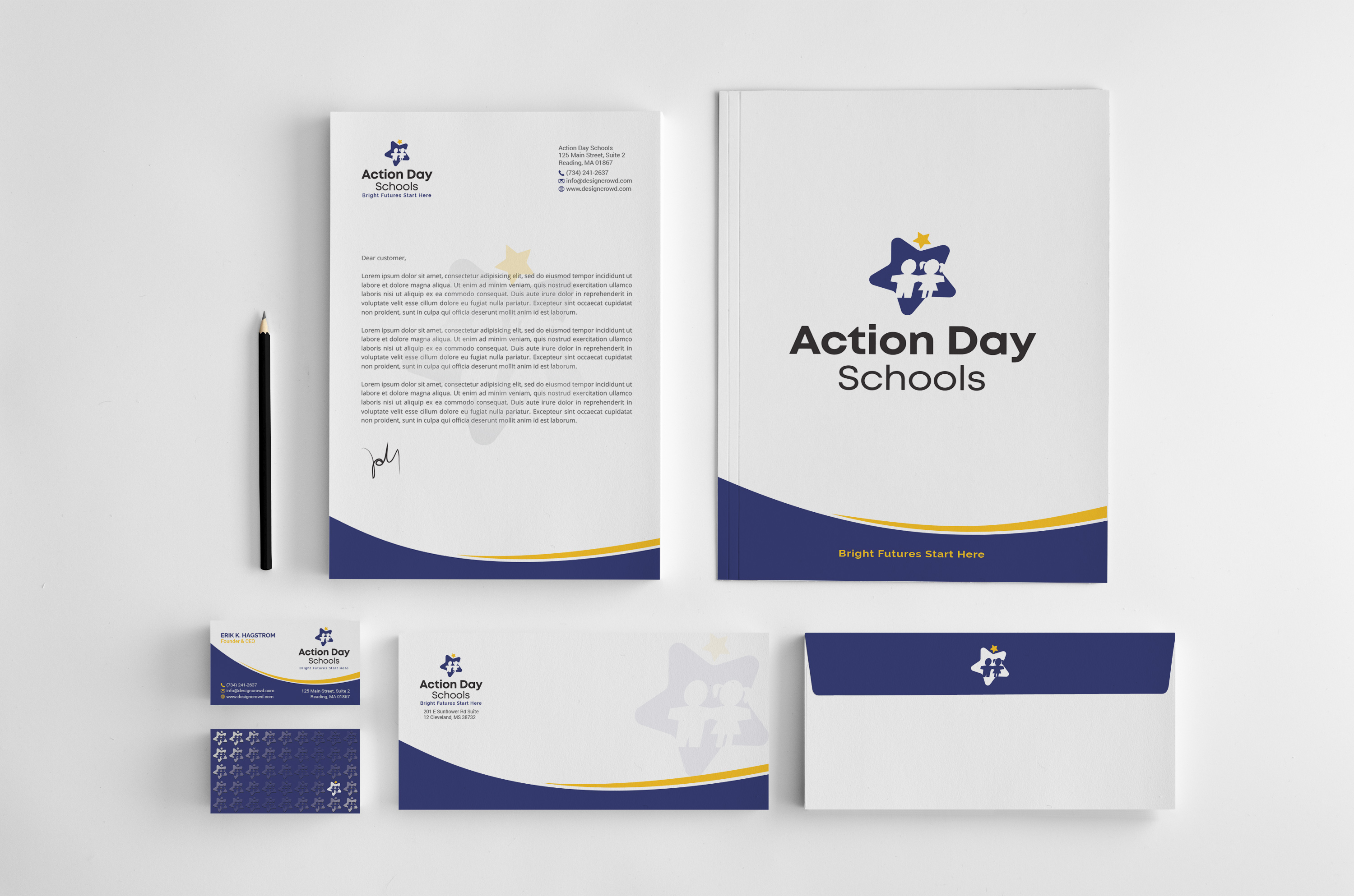 Stationery Design by R.design for this project | Design #29492823