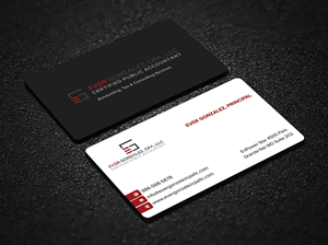 Business Card Design by sadikul islam for Ever Gonzalez, CPA, LLC | Design: #29472506