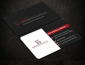 Business Card Design by sadikul islam for Ever Gonzalez, CPA, LLC | Design: #29472509