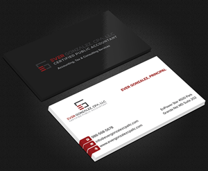 Business Card Design by sadikul islam for Ever Gonzalez, CPA, LLC | Design: #29472512