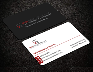 Business Card Design by sadikul islam for Ever Gonzalez, CPA, LLC | Design: #29472513