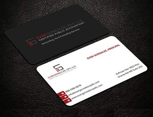 Business Card Design by sadikul islam for Ever Gonzalez, CPA, LLC | Design: #29472515