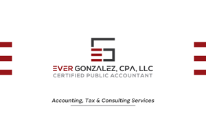 Business Card Design by dinorahadhyan for Ever Gonzalez, CPA, LLC | Design: #29451344