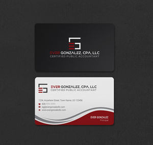 Business Card Design by INDIAN_Ashok for Ever Gonzalez, CPA, LLC | Design: #29453330
