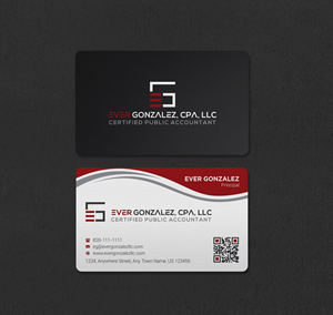 Business Card Design by INDIAN_Ashok for Ever Gonzalez, CPA, LLC | Design: #29453335
