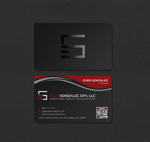 Business Card Design by INDIAN_Ashok for Ever Gonzalez, CPA, LLC | Design: #29453337