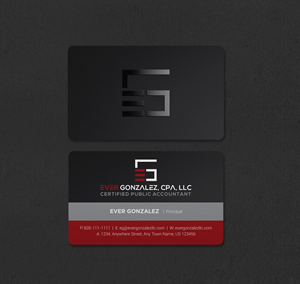 Business Card Design by INDIAN_Ashok for Ever Gonzalez, CPA, LLC | Design: #29453350