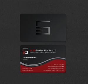 Business Card Design by INDIAN_Ashok for Ever Gonzalez, CPA, LLC | Design: #29473207