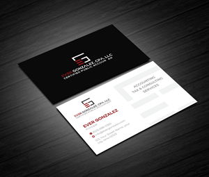 Business Card Design by artbitin for Ever Gonzalez, CPA, LLC | Design: #29453733
