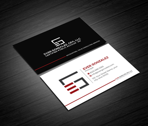Business Card Design by artbitin for Ever Gonzalez, CPA, LLC | Design: #29453736