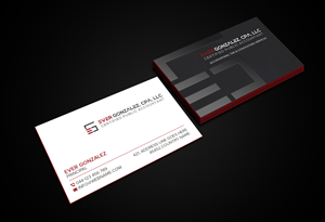 Business Card Design by Creations Box 2015 for Ever Gonzalez, CPA, LLC | Design: #29455486
