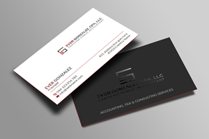 Business Card Design by Creations Box 2015 for Ever Gonzalez, CPA, LLC | Design: #29455487