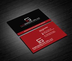 Business Card Design by Creations Box 2015 for Ever Gonzalez, CPA, LLC | Design: #29464457