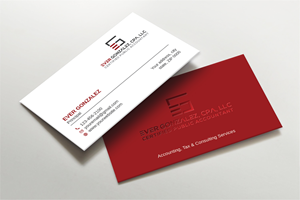 Design de Carte de Visite par Pictorial pour Ever Gonzalez, CPA, LLC | Design #29452198