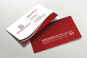 Business Card Design by LAXMI DESIGNHUB for Ever Gonzalez, CPA, LLC | Design: #29452214