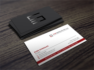 Business Card Design by chandrayaan.creative for Ever Gonzalez, CPA, LLC | Design: #29452142