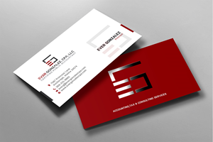 Business Card Design by chandrayaan.creative for Ever Gonzalez, CPA, LLC | Design: #29452148