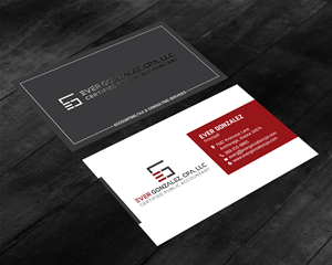 Business Card Design by chandrayaan.creative for Ever Gonzalez, CPA, LLC | Design: #29452149