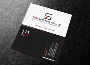 Business Card Design by chandrayaan.creative for Ever Gonzalez, CPA, LLC | Design: #29452151
